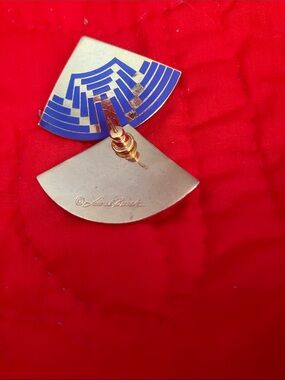 Laurel Burch Enamel Fan Earrings
